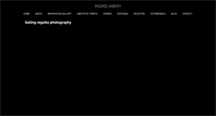 Desktop Screenshot of ingridabery.com